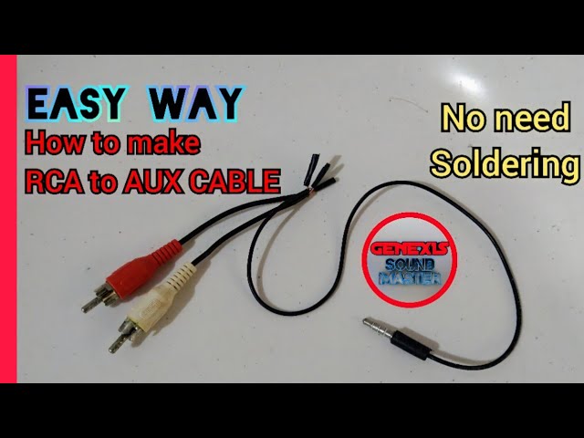 How To Connect Aux To AV Receiver