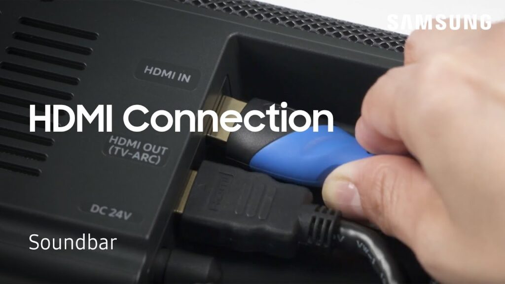 How To Connect Samsung Soundbar To TV?